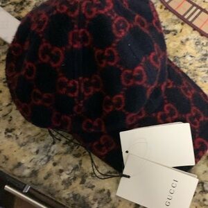 Red blue gucci hat